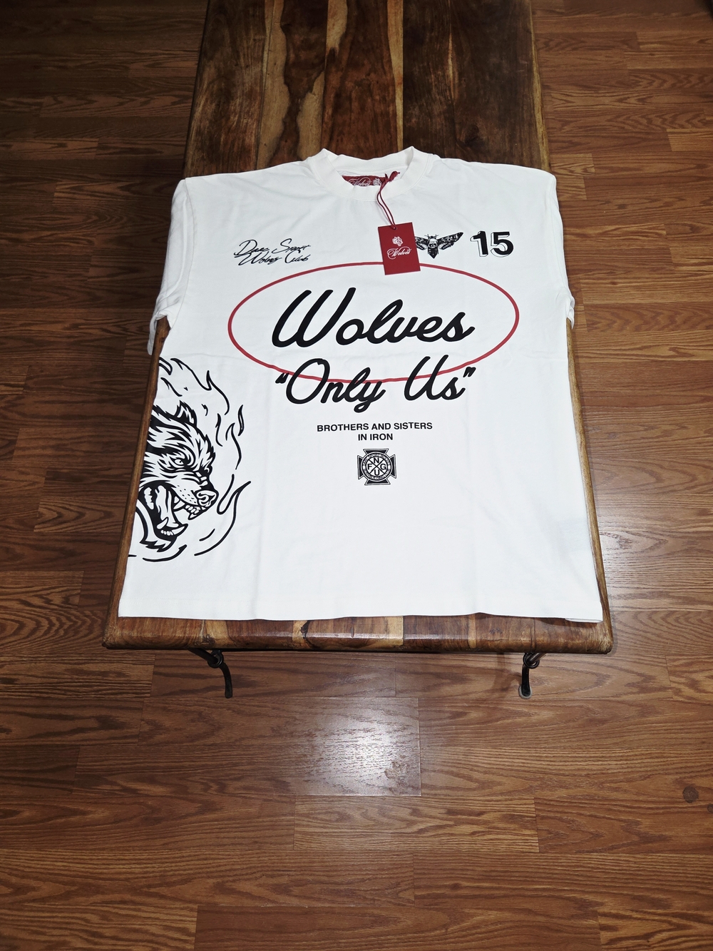 Darc Sport -RED TAG-  Men's Premium White Graphic Tee